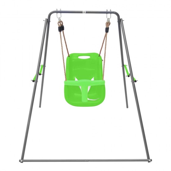Lifespan Kids Bobcat Foldable Baby Metal Swing Set Lifespan Kids Bobcat Foldable Baby Metal Swing Set