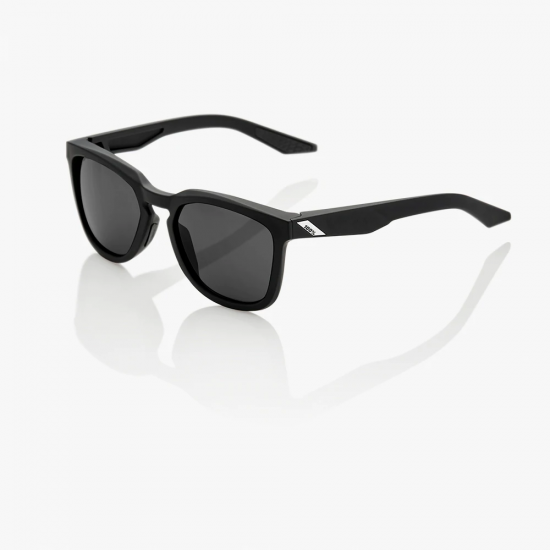 100% Hudson Sunglasses - Soft Tact Black/Smoke Lens 100% Hudson Sunglasses - Soft Tact Black/Smoke Lens