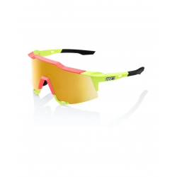 100% Speedcraft Sunglasses - Matte Washed Neon Yellow/Flash Gold 100% Speedcraft Sunglasses - Matte Washed Neon Yellow/Flash Gold