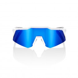 100% Speedcraft XS Sunglasses - Matte White/Blue Mirror 100% Speedcraft XS Sunglasses - Matte White/Blue Mirror