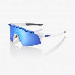 100% Speedcraft SL Sunglasses - Matte White/Blue/HiPER Blue 100% Speedcraft SL Sunglasses - Matte White/Blue/HiPER Blue