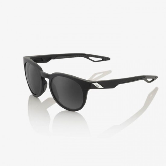 100% Campo Sunglasses - Soft Tact Black - Grey/PeakPolar 100% Campo Sunglasses - Soft Tact Black - Grey/PeakPolar