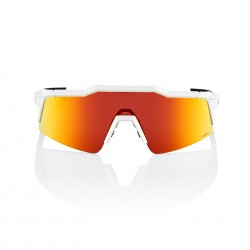 100% Speedcraft SL Sunglasses - Soft Tact Off White/HiPER Red 100% Speedcraft SL Sunglasses - Soft Tact Off White/HiPER Red