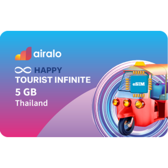 Airalo Thailand 5GB Data eSIM Airalo Thailand 5GB Data eSIM