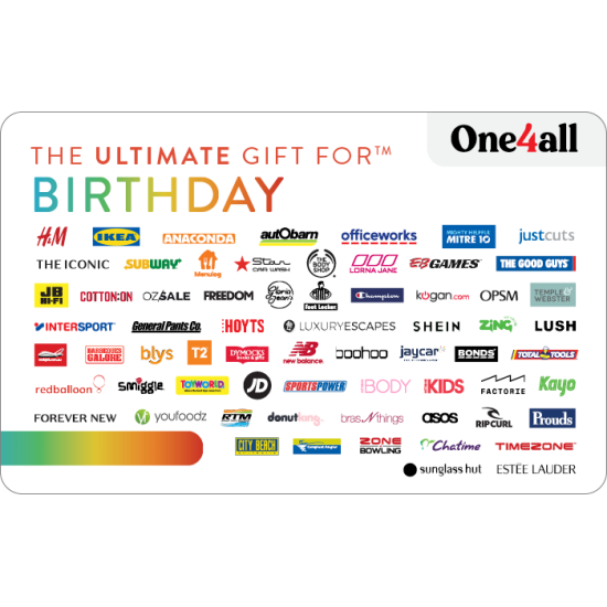 Ultimate Birthday eGift Card - $100 Ultimate Birthday eGift Card - $100