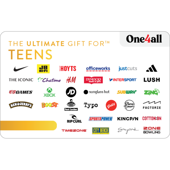Ultimate Teens eGift Card - $250 Ultimate Teens eGift Card - $250