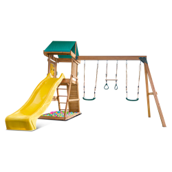 Lifespan Kids Birmingham Play Centre Set with 2.2m Yellow Slide Lifespan Kids Birmingham Play Centre Set with 2.2m Yellow Slide