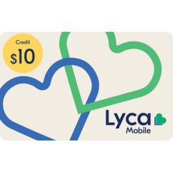 Lyca Mobile Recharge PAYG $10 Lyca Mobile Recharge PAYG $10