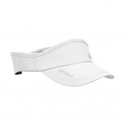2XU Run Visor - White 2XU Run Visor - White
